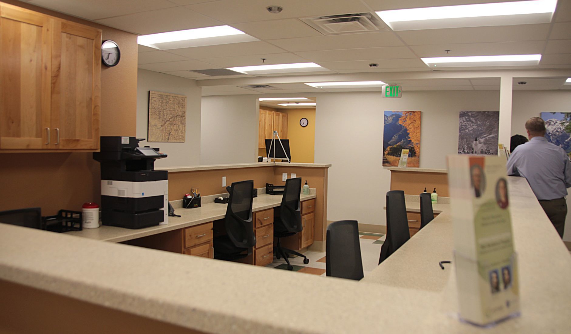 Another view of the medical assist station